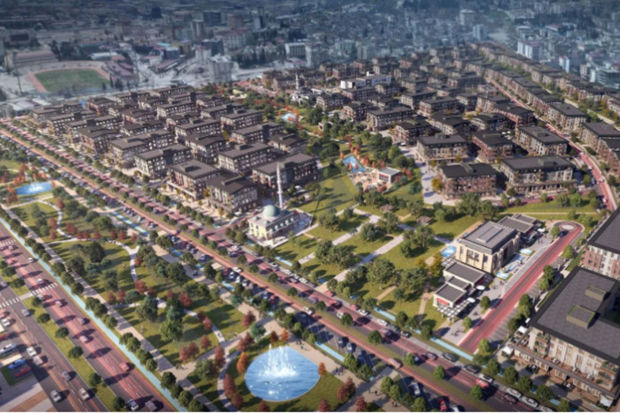 Kahramanmaraşda Azərbaycan məhəlləsi inşa edilir